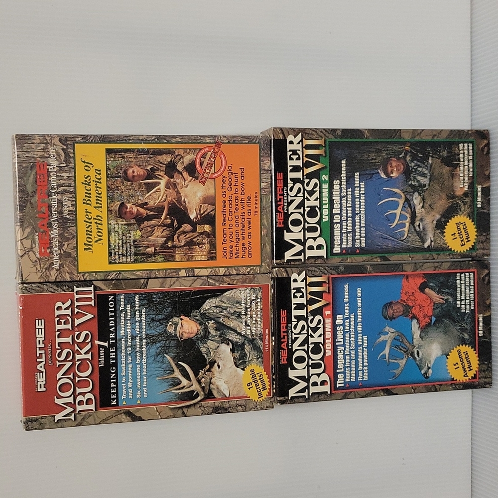 Monster Bucks VHSes Bundle Lot
